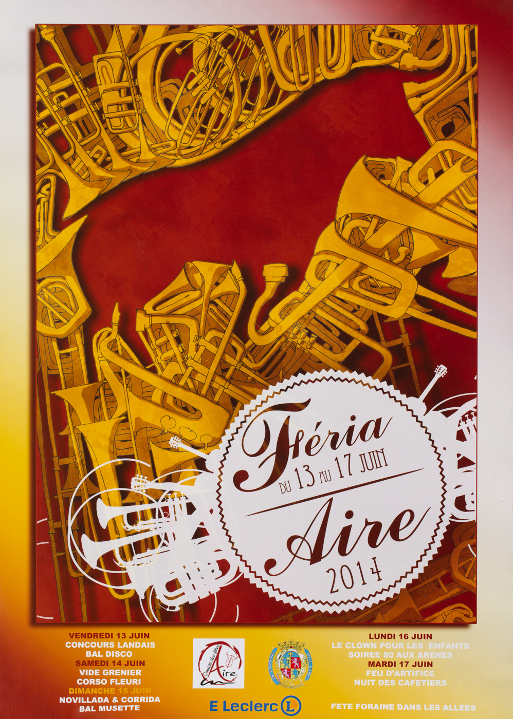 Affiches taurines Aire sur l'Adour