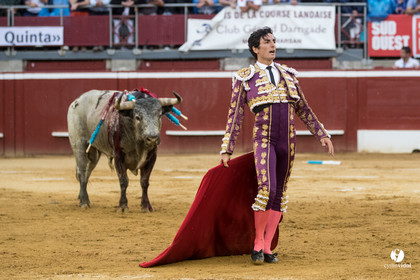 Mont-de-Marsan corrida de la Quinta pour Juan Bautista - Emilio de Justo - Thomas DUFAU