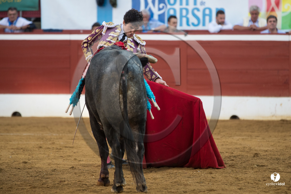 Mont-de-Marsan corrida de la Quinta pour Juan Bautista - Emilio de Justo - Thomas DUFAU