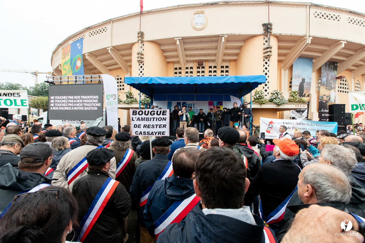 Manifestation chasses traditionnelles à Mont-de-Marsan
