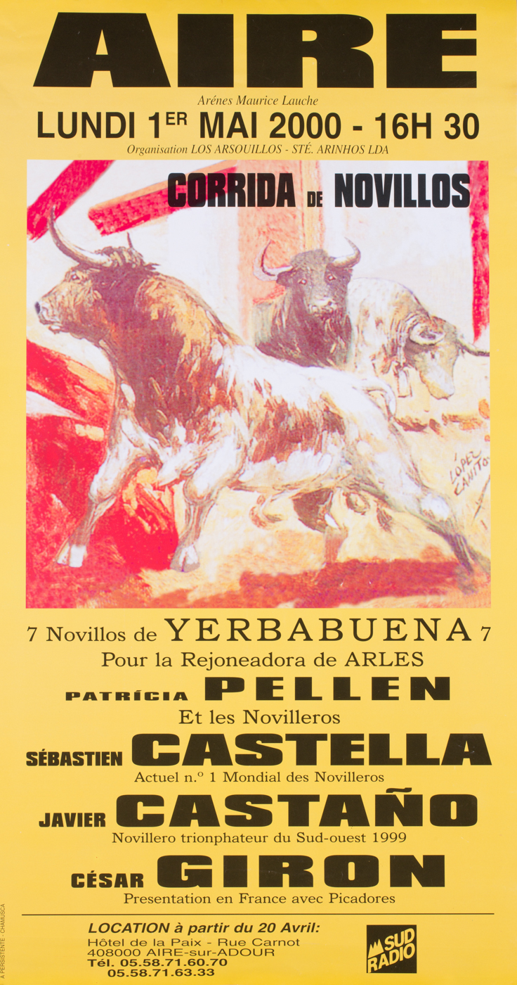 Affiches taurines Aire sur l'Adour