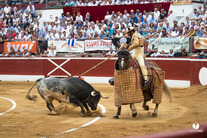 Mont-de-Marsan corrida de la Quinta pour Juan Bautista - Emilio de Justo - Thomas DUFAU