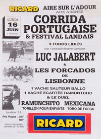 Affiches taurines Aire sur l'Adour