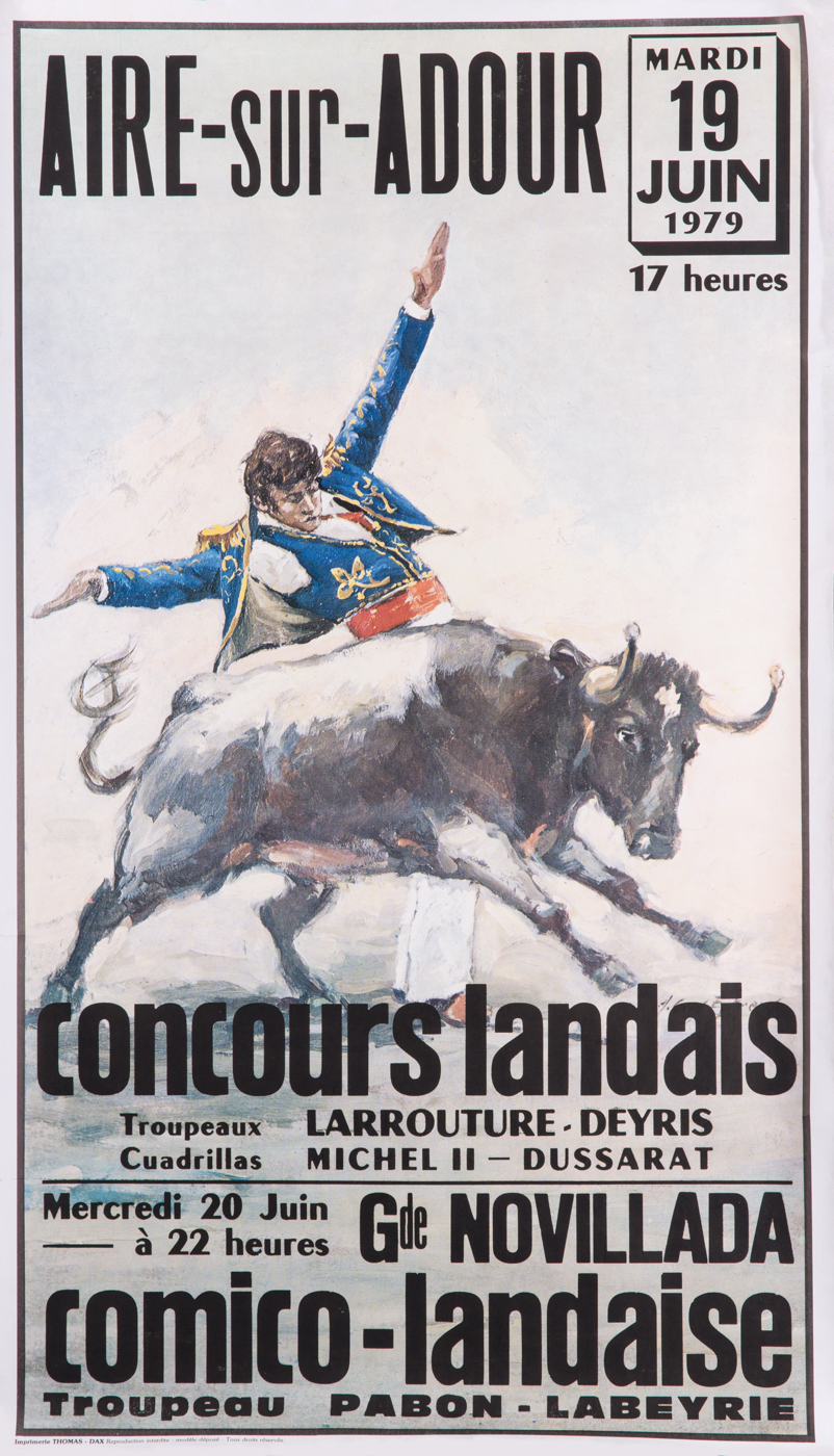 Affiches taurines Aire sur l'Adour