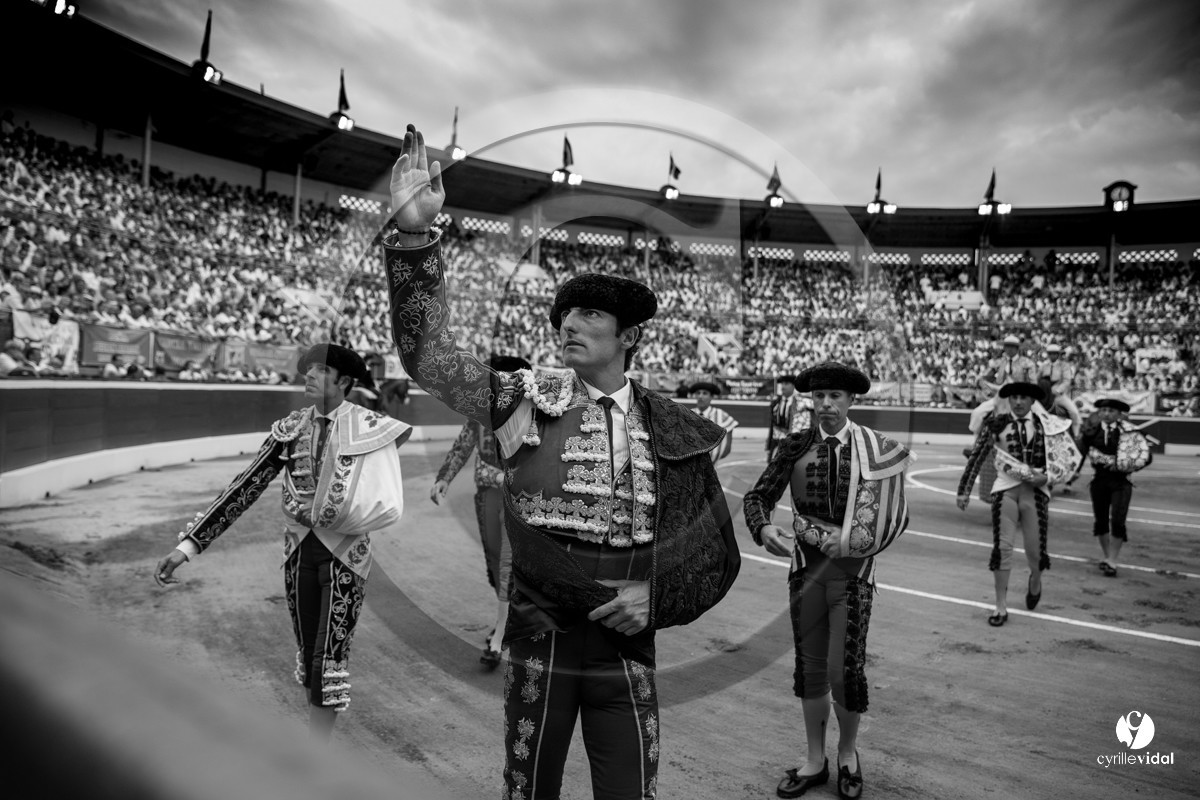 Mont-de-Marsan corrida de la Quinta pour Juan Bautista - Emilio de Justo - Thomas DUFAU